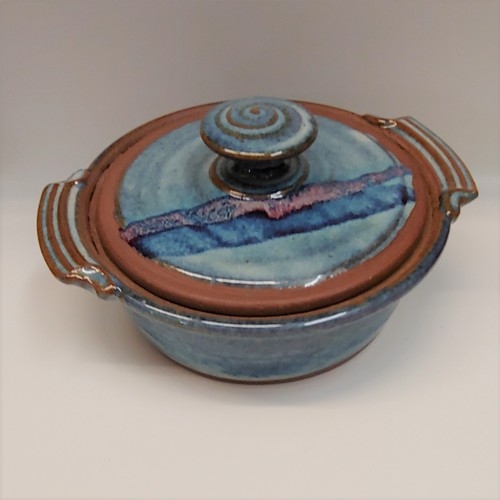 #220508 Casserole Blue $29.50 at Hunter Wolff Gallery